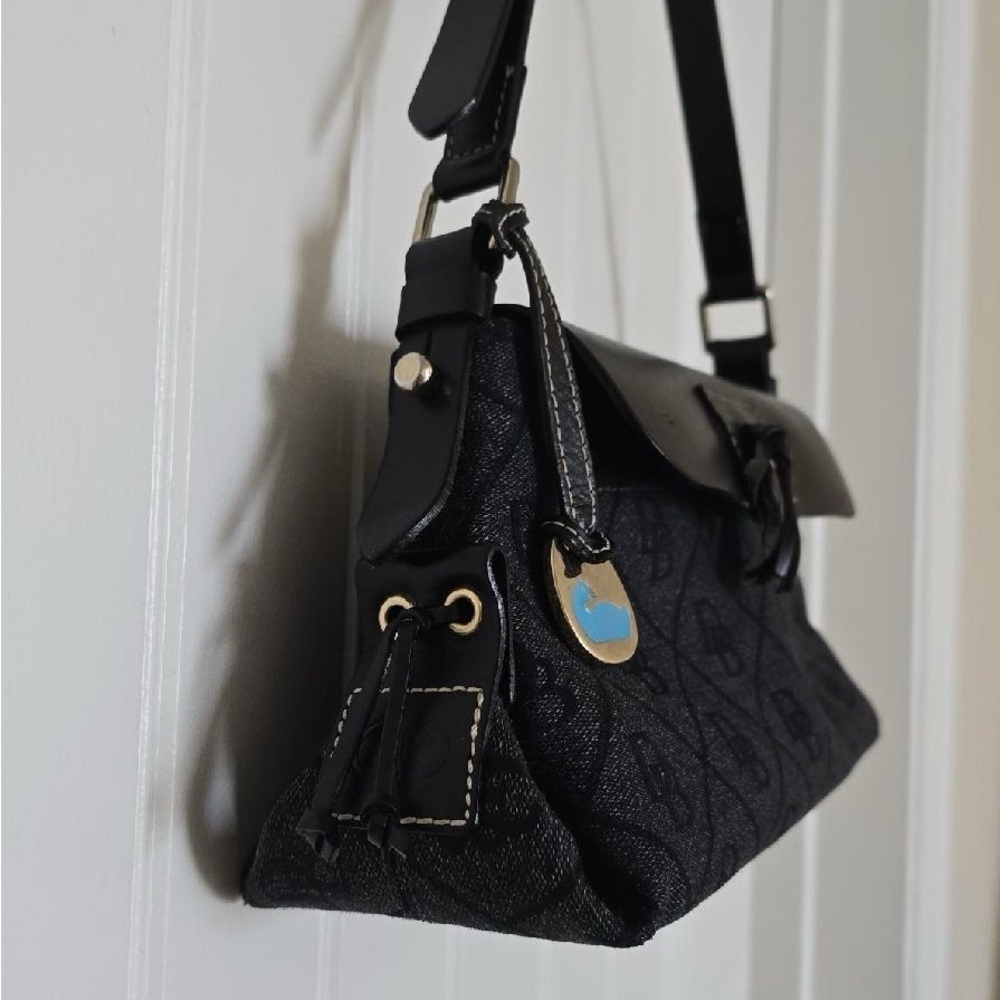 Authentic Vintage Dooney & Bourke Black Monogram Purse